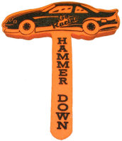 Foam Hands: 15 inch Race Car Foam Wavers